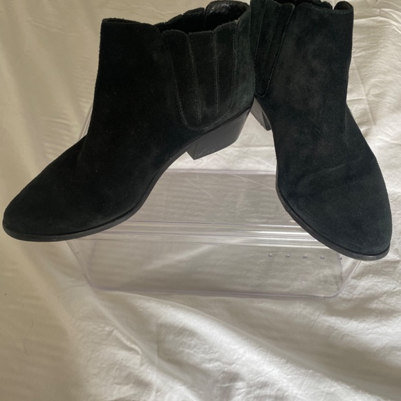 Joie Women Barlow Suede Leather Ankle Bootie 39/8.5 - Picture 5 of 7